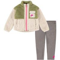 Fleece Jacket/Leggings Outfit