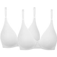 Pack of 2 Ecodim Comfort Bras in Cotton