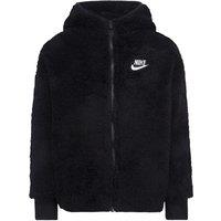 Embroidered Logo Fleece Hoodie with Zip Fastening