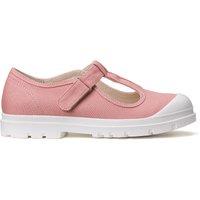 Kids T-Bar Low Top Trainers in Canvas with Touch 'n' Close Fastening