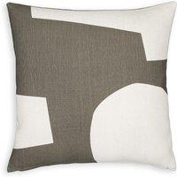 Kahama Abstract Linen Cotton Blend 40 x 40cm Cushion Cover