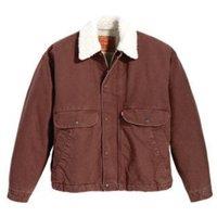 Rancher Cotton Trucker Jacket with Sherpa Lining