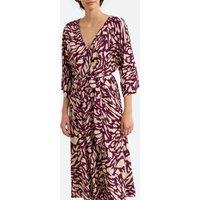 Goa Printed Dress with V-Neck