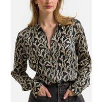 Oggy Floral Print Shirt with Long Sleeves