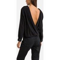Marty V-Back Top with Long Sleeves