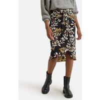 Christo Pleated Wrapover Skirt
