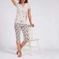 Cocoa Cotton Croppd Pyjamas