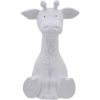 Kids Giraffe White Ceramic Night Light