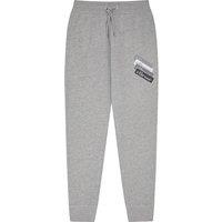 Logo Print Joggers in Cotton Mix
