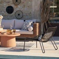 Masix Woven Cord Low Garden Chair