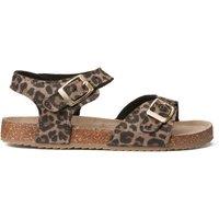 Kids Leopard Print Sandals