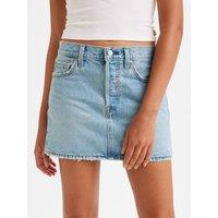 Icon Denim Mini Skirt