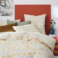 Porquero Geometric 100% Cotton Percale 200 Thread Count Duvet Cover