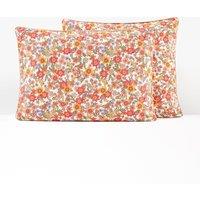 Mrdith Floral 100% Washed Cotton Pillowcase