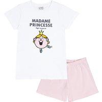 Little Miss Princess Short Pyjamas in Cotton