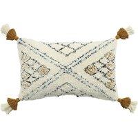 Atlas Cotton Tufted Filled Cushion 30x50cm