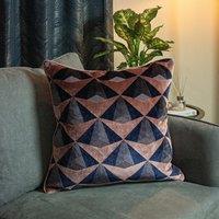 Leveque Velvet Jacquard Filled Cushion 50x50cm