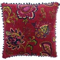 Malisa Pom-Pom Trim Filled Cushion 50x50cm