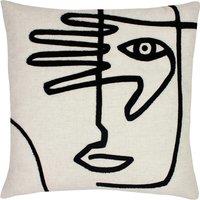 Mono Face Tufted Filled Cushion 50x50cm