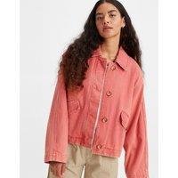 Denim Balloon Sleeve Jacket