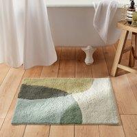 Urbana Abstract 100% Tufted Recycled Cotton Bath Mat