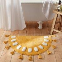 Alessio Semicircle 100% Recycled Cotton Bath Mat