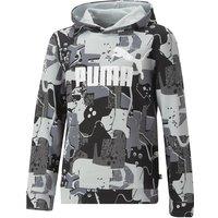 Camo Print Hoodie in Cotton Mix
