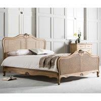 Cleo French Vintage Rattan Bed