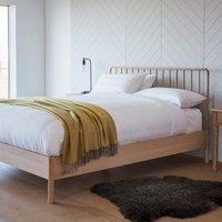 Uttara Scandi Oak Spindle Bed