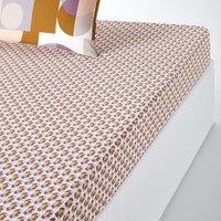 Tivoli Geometric 30% Recycled Cotton Fitted Sheet