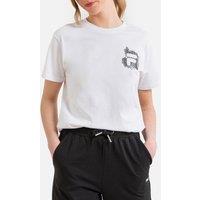 Bosau Graphic Logo T-Shirt in Cotton, Regular Fit