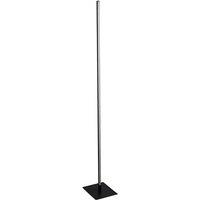 Slimline Black LED Floor Lamp with Temperature Colour Change