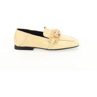 Patent Leather Loafers with Square Toe