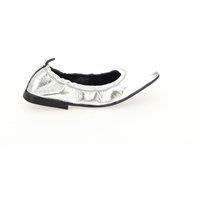 Leather Ballet Flats with Square Toe