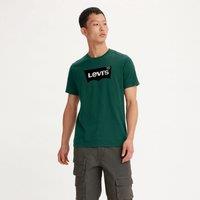 Batwing Graphic Logo T-Shirt in Cotton with Crew Neck