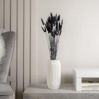 50-60cm Bunny Tails/Lagurus Ovatus Bunch in Black