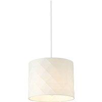 White Geometric Light Shade