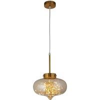 Gold & Crystal Ceiling Light