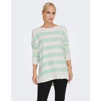 Striped Boat Neck Jumper