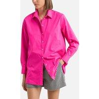 Cotton Long Buttoned Shirt
