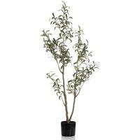 130cm Artificial Slim Silhouette Olive Tree