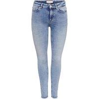Skinny Ankle Grazer Jeans in Mid Rise