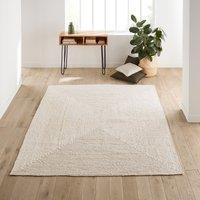 Aftas Rectangular 100% Bleached Jute Rug