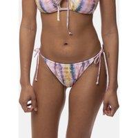 Malabou Tanga Bikini Bottoms with Tie Sides in Tie Dye Print