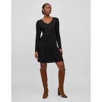 Tiered V-Neck Mini Dress