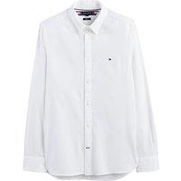 Flex Dobby Cotton Shirt with Button-Down Collar