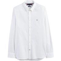 Flex Dobby Cotton Shirt with Button-Down Collar