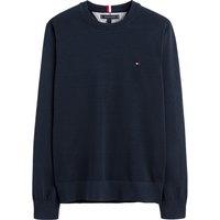Cotton Mix Logo Jumper with Crew Neck