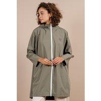 Unisex Libert Long Poncho with Zip Fastening