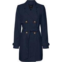 Tie-Waist Trench Coat